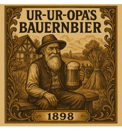BrauSinn - Ur-Ur-Opa's Bauernbier 1898 (Historisch) BrauSinn - Ur-Ur-Opa's Bauernbier 1898 (Historisch)